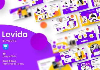 39页精美时尚商务团队介绍商业计划商务通用国外KeyNote模板 - 顶尖PPT