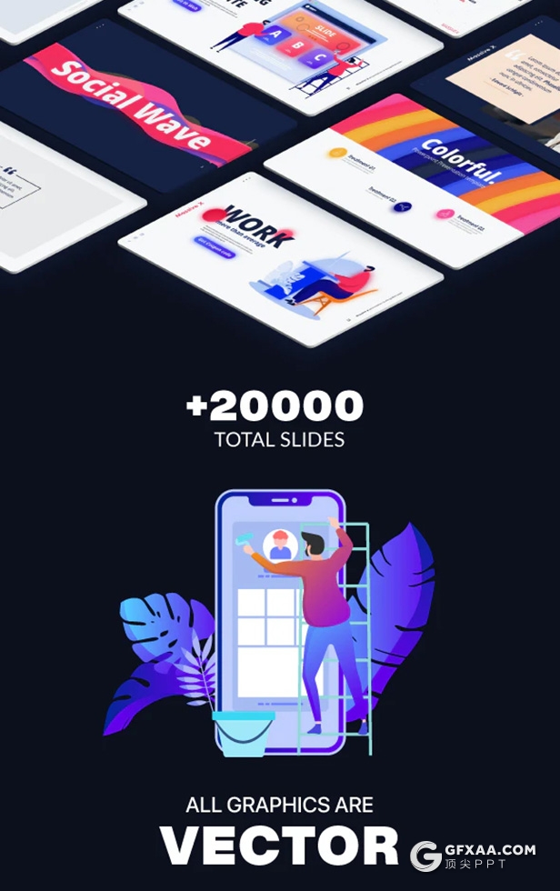 1310页超大型国外高端商务全动画Massive X PPT模板 - 顶尖PPT