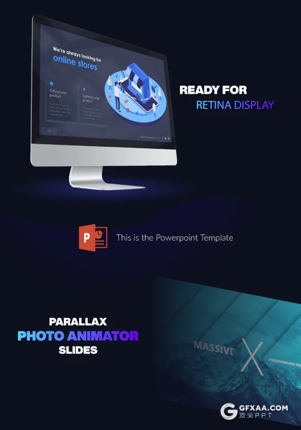 1310页超大型国外高端商务全动画Massive X PPT模板 - 顶尖PPT