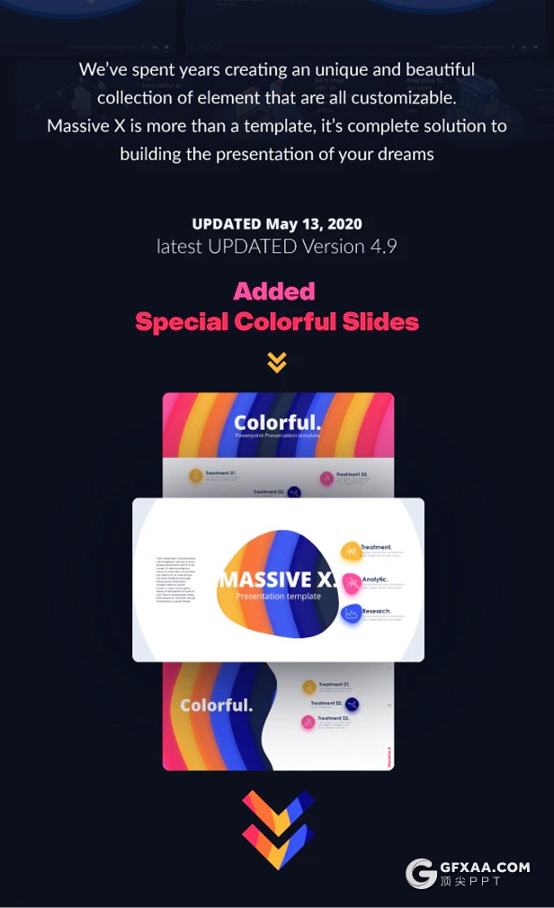 1310页超大型国外高端商务全动画Massive X PPT模板 - 顶尖PPT