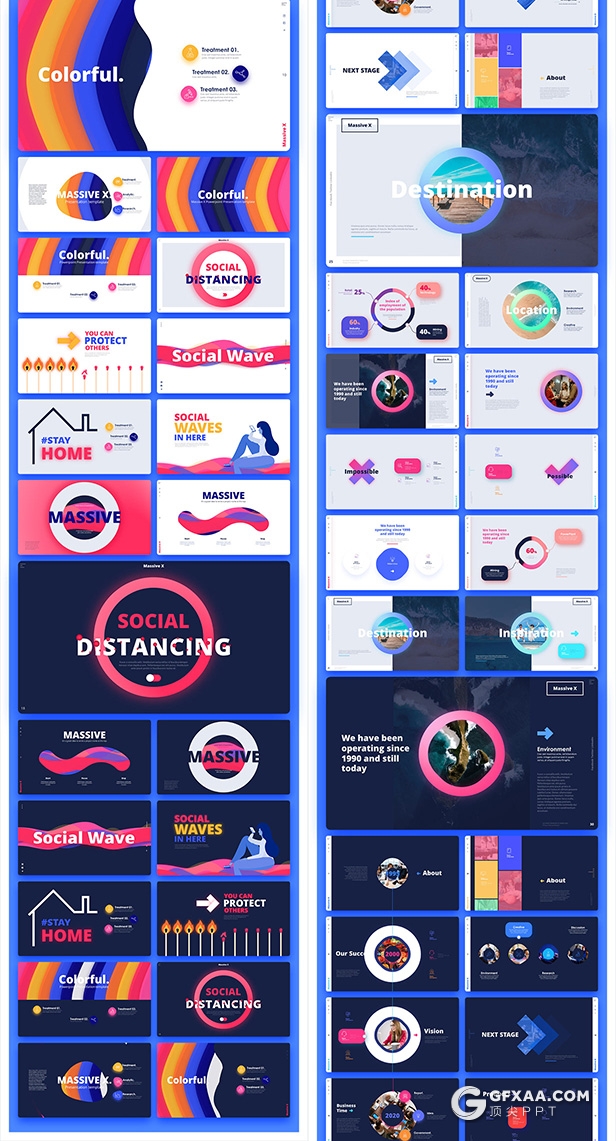1310页超大型国外高端商务全动画Massive X PPT模板 - 顶尖PPT