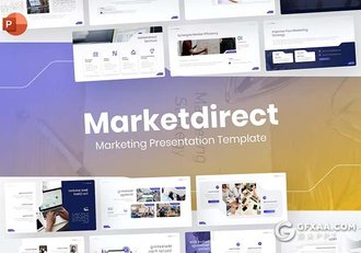 26页团队营销商业计划商务通用国外PPT模板 - 顶尖PPT