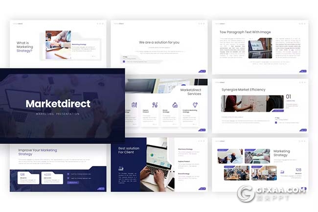 26页团队营销商业计划商务通用国外PPT模板 - 顶尖PPT