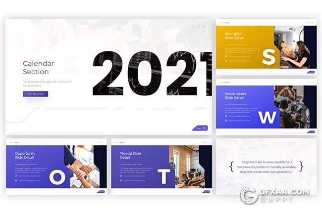 26页团队营销商业计划商务通用国外PPT模板 - 顶尖PPT