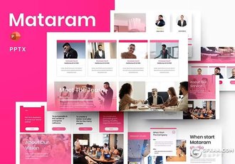 39页品牌宣传商业计划团队介绍商务通用国外PPT模板 - 顶尖PPT