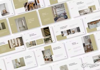 30页简约大气家居产品展示设计研发国外KeyNote模板 - 顶尖PPT