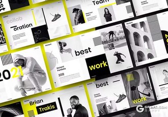 39页产品研发展示品牌宣传国外GoogleSlides模板 - 顶尖PPT