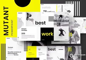 39页产品研发展示品牌宣传国外PPT模板 - 顶尖PPT