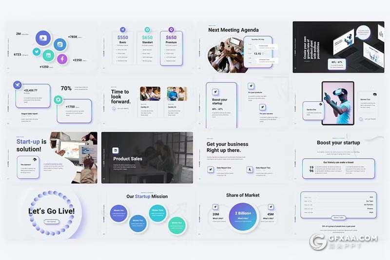 86页产品介绍商务计划商业数据分析团队介绍通用国外PPT模板 - 顶尖PPT