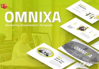 25页简约大气商业营销团队介绍商务通用国外PPT模板 - 顶尖PPT