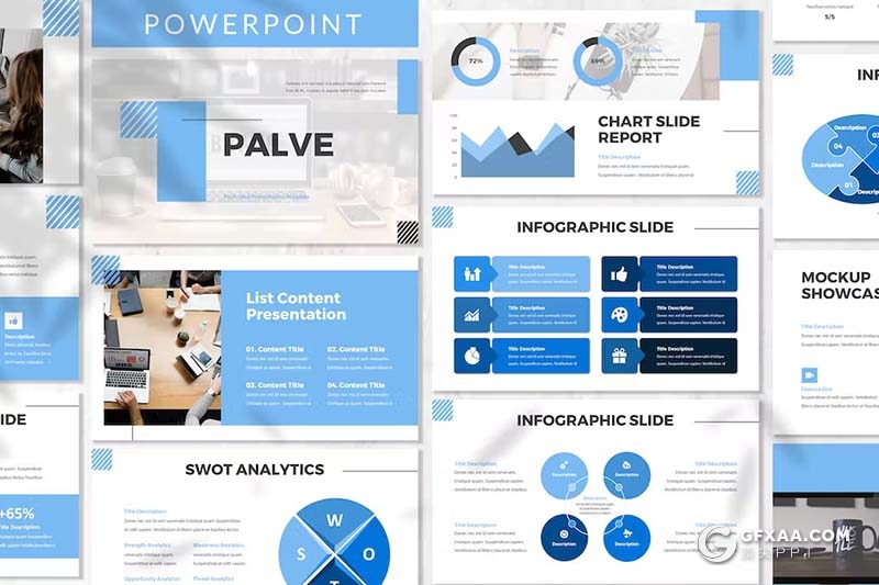 30页商务合作团队介绍商业计划商务通用国外PPT模板3种配色2款尺寸 - 顶尖PPT