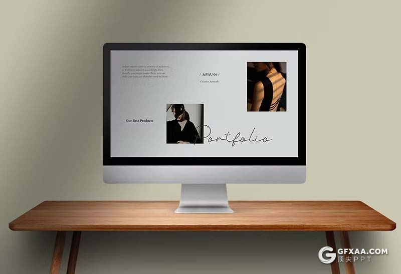 30页极简品牌战略演示品牌宣传展示国外PPT模板 - 顶尖PPT