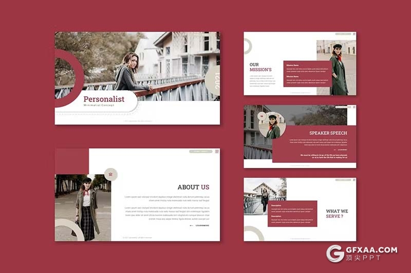 30页品牌宣传合作产品展示通用国外KeyNote模板5种配色 - 顶尖PPT