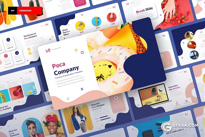 15页创意时尚精美产品展示摄影图片展示通用PPT模板 - 顶尖PPT