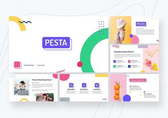 30页精美时尚产品介绍摄影图片展示通用国外PPT模板 - 顶尖PPT