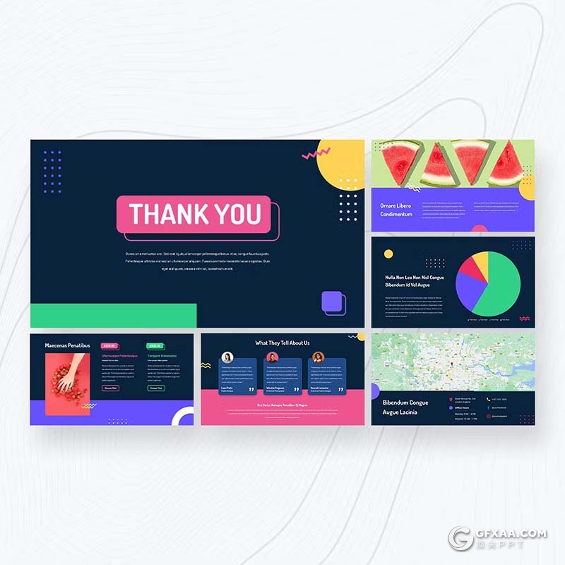 30页精美时尚产品介绍摄影图片展示通用国外GoogleSlides模板 - 顶尖PPT