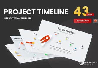 43页数据统计分析商务通用图形图表PPT模板 - 顶尖PPT
