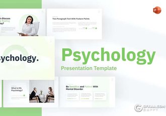 81页心理保健心理健康治疗心理专业国外PPT模板 - 顶尖PPT