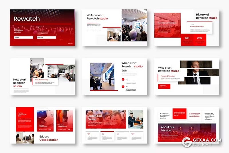 39页商业计划合作团队介绍商务通用国外KeyNote模板 - 顶尖PPT