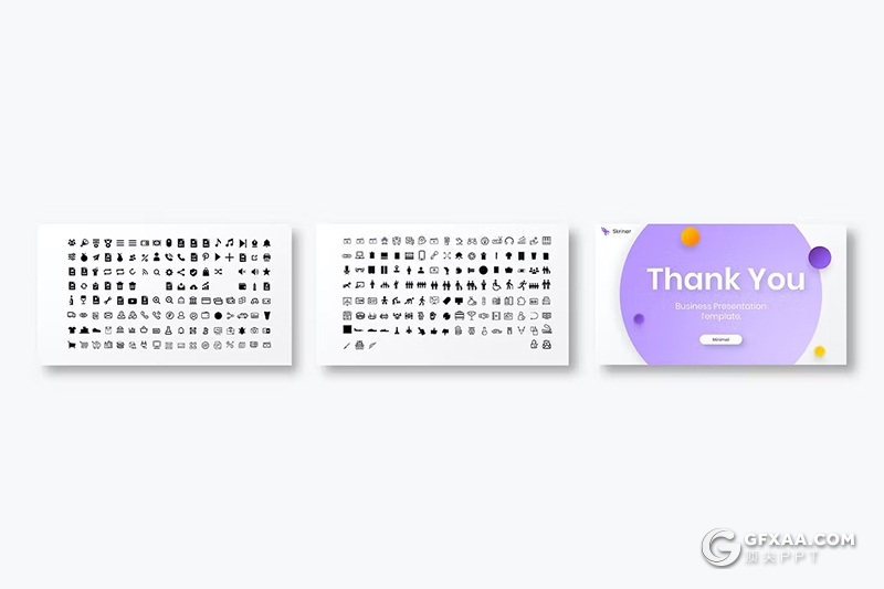 39页紫色大气时尚业务合作团队介绍商业通用国外KeyNote模板 - 顶尖PPT