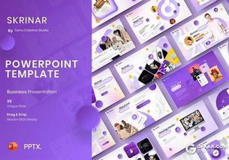 39页紫色大气时尚业务合作团队介绍商业通用国外PPT模板 - 顶尖PPT