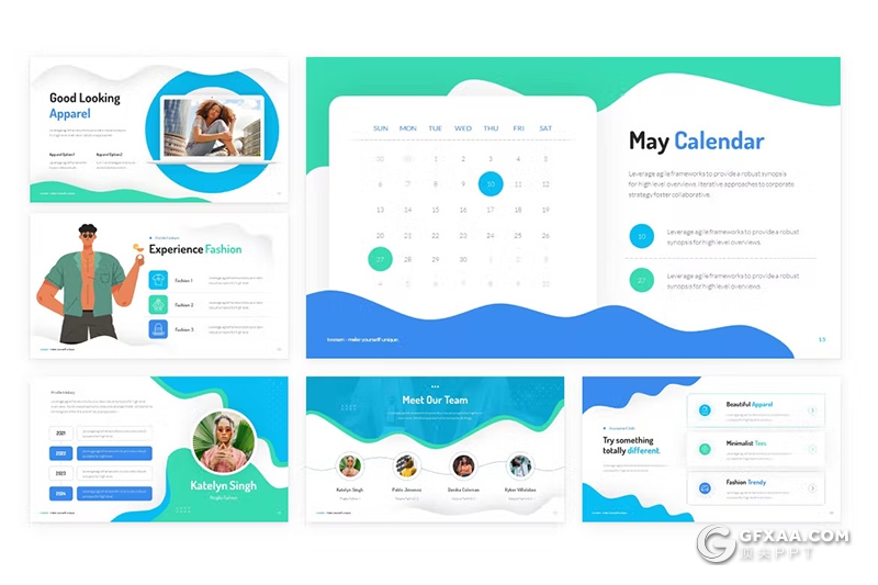 32页卡通风商务计划书年计划总结汇报商务通用国外PPT模板 - 顶尖PPT