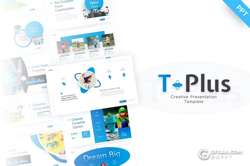 64页商业计划业务合作通用国外PPT模板 - 顶尖PPT