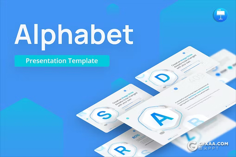 26页字母注释记号PPT模板 - 顶尖PPT