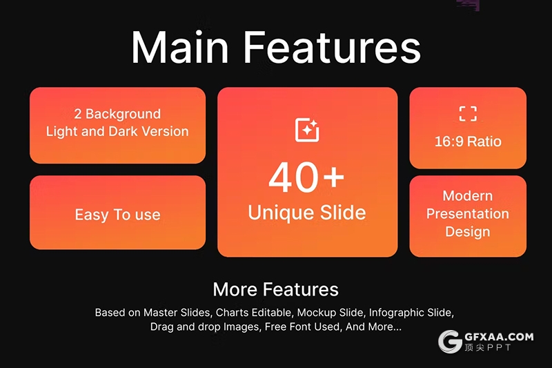 40页简约大气业务合作商业计划商务通用国外PPT模板 - 顶尖PPT