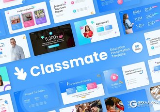 51页同趣味教育教学主题通用国外PPT模板 - 顶尖PPT