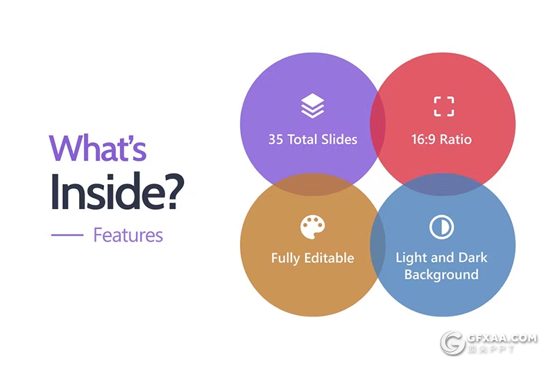 35页创意箭头信息图形图表PPT模板 - 顶尖PPT