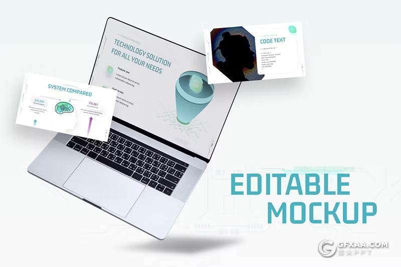 81页现代技术演示虚拟现实VR科技主题PPT模板 - 顶尖PPT