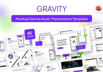 45页简约大气产品研发业务合作商务通用国外PPT模板 - 顶尖PPT