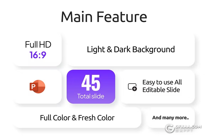 45页简约大气产品研发业务合作商务通用国外PPT模板 - 顶尖PPT