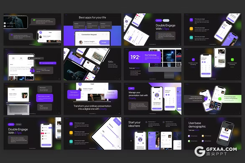 45页简约大气产品研发业务合作商务通用国外PPT模板 - 顶尖PPT
