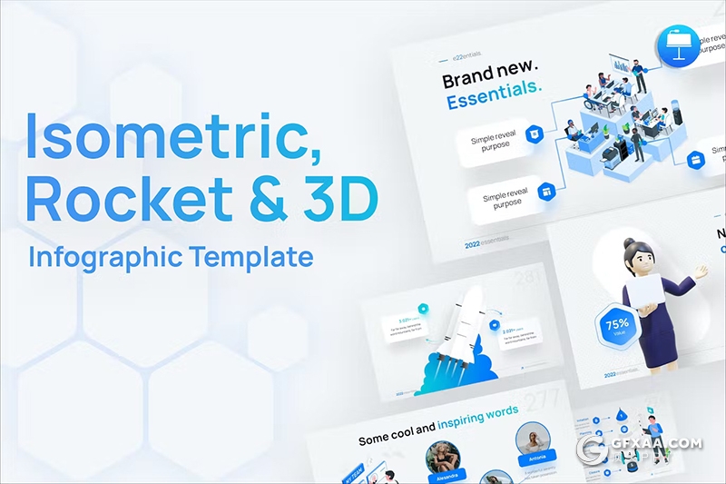 15页卡通商务人物业务展示年终工作汇报国外keynote模板 - 顶尖PPT