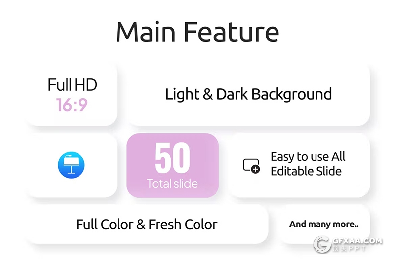 50页卢米埃学术教育主题演讲国外Keynote模板 - 顶尖PPT