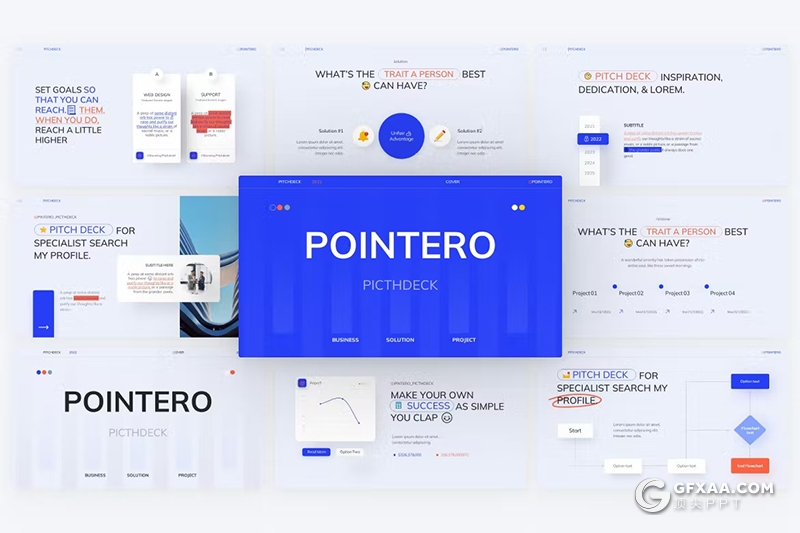 83页商业计划书商务数据分析通用国外Keynote模板10种配色 - 顶尖PPT