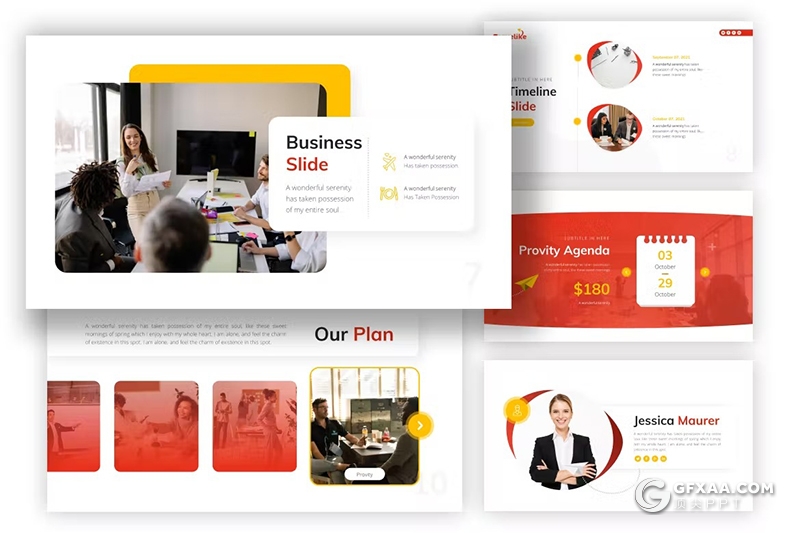 32页商业计划书业务合作团队介绍商务通用国外Keynote模板 - 顶尖PPT