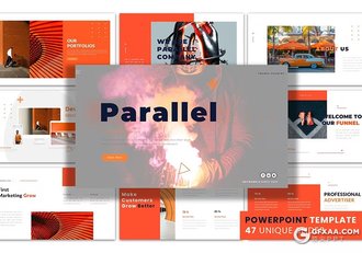 47页产品数据分析总结汇报通用国外PPT模板 - 顶尖PPT