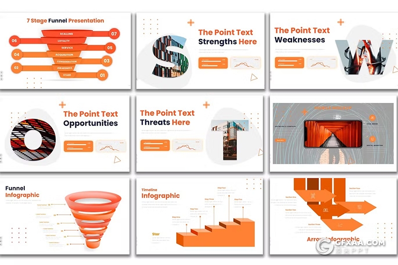 47页产品数据分析总结汇报通用国外PPT模板 - 顶尖PPT