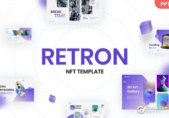 80页渐变蓝现代化企业简介团队介绍商务合作通用国外PPT模板 - 顶尖PPT