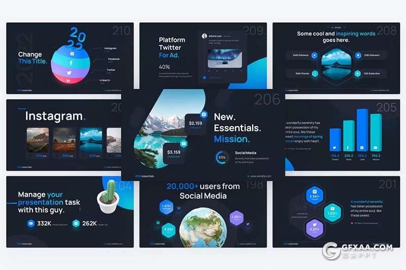 企业营销策划方案展示数据分析高端欧美keynote模板 - 顶尖PPT