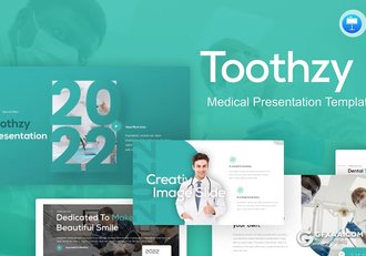 30页医学医疗行业主题医学研究分析统计keynote模板 - 顶尖PPT