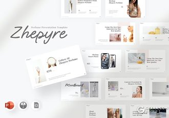 61页香水策划展示营销主题PPT模板 - 顶尖PPT