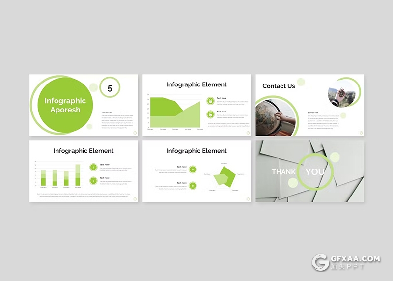 30页摄影图片展示产品展示通用国外KeyNote模板 - 顶尖PPT