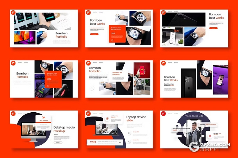 39页高端大气业务合作商务数据研究商业计划商务通用国外PPT模板 - 顶尖PPT