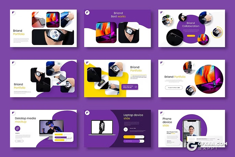 39页团队介绍品牌宣传商业计划业务合作商务通用国外PPT模板 - 顶尖PPT