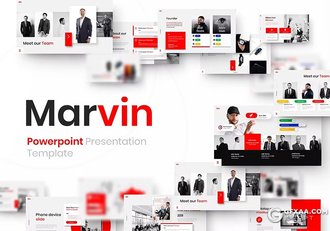 39页业务合作商业计划书团队介绍商务通用国外PPT模板 - 顶尖PPT