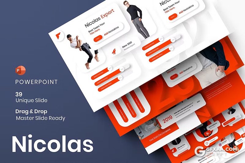 39页简约大气业务合作商务数据研究商业计划商务通用国外PPT模板 - 顶尖PPT